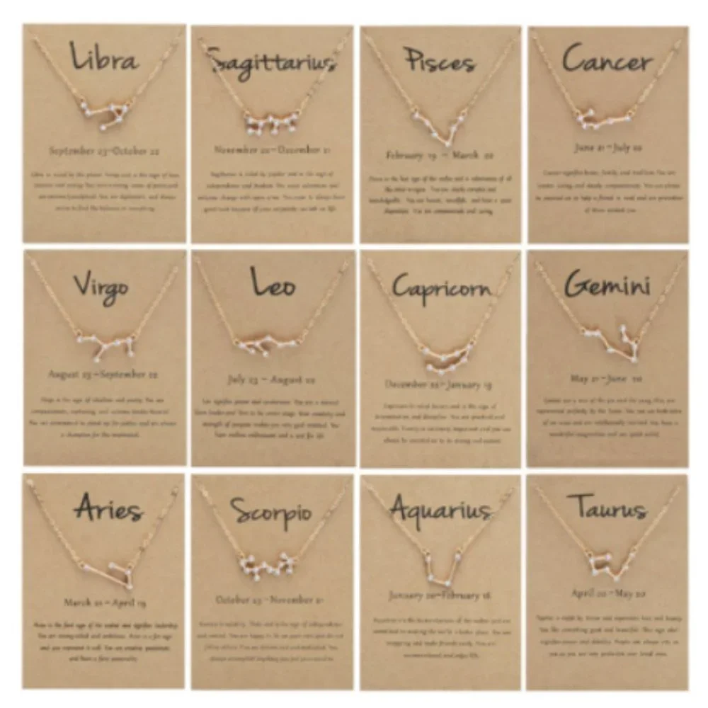 Gold Aries Constellation Necklace - Picture 3 of 5